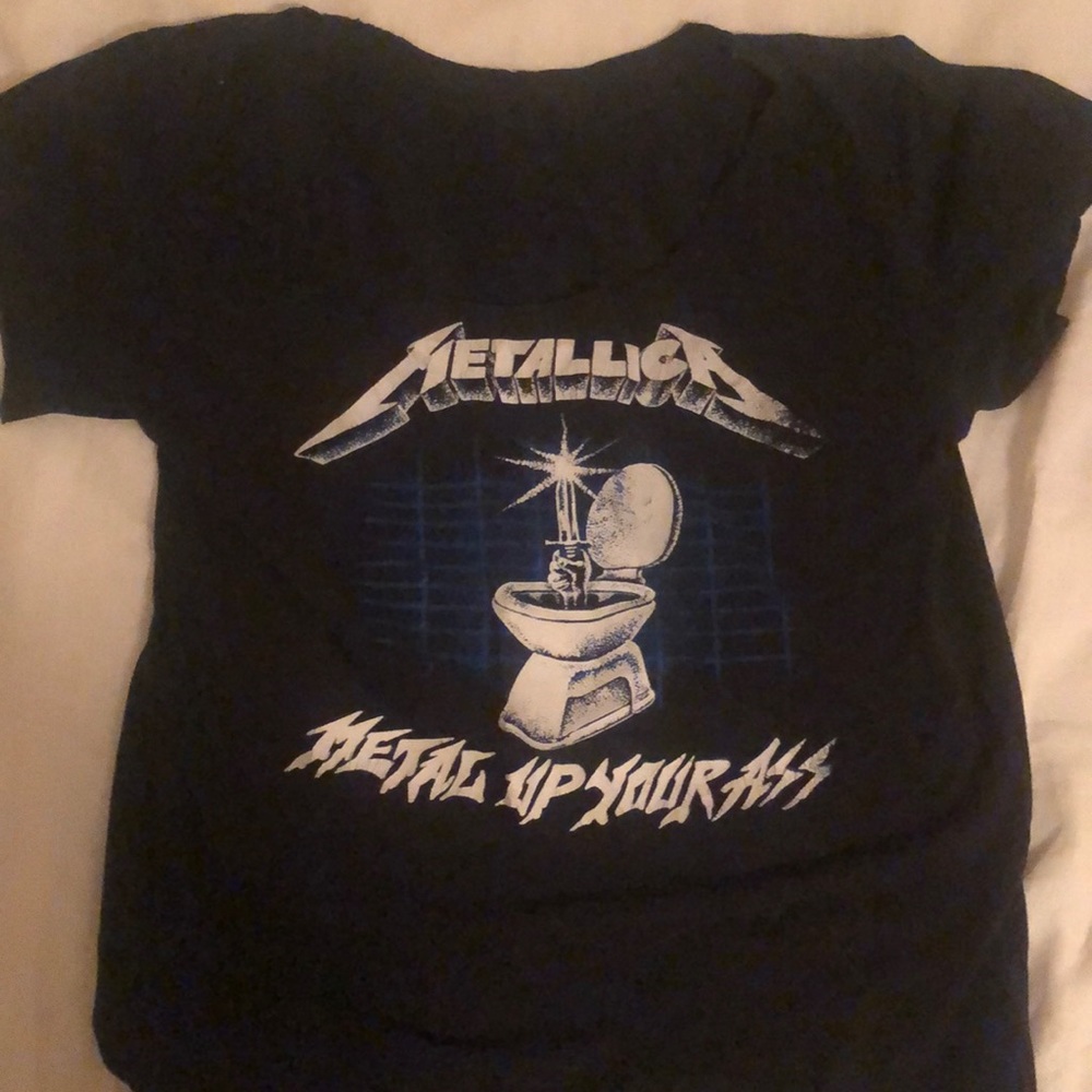 Authentic vintage Metallica tee (has been altered)